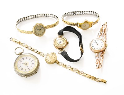 Lot 367 - A Lady's 9 Carat Gold Rolex Wristwatch, a lady'...