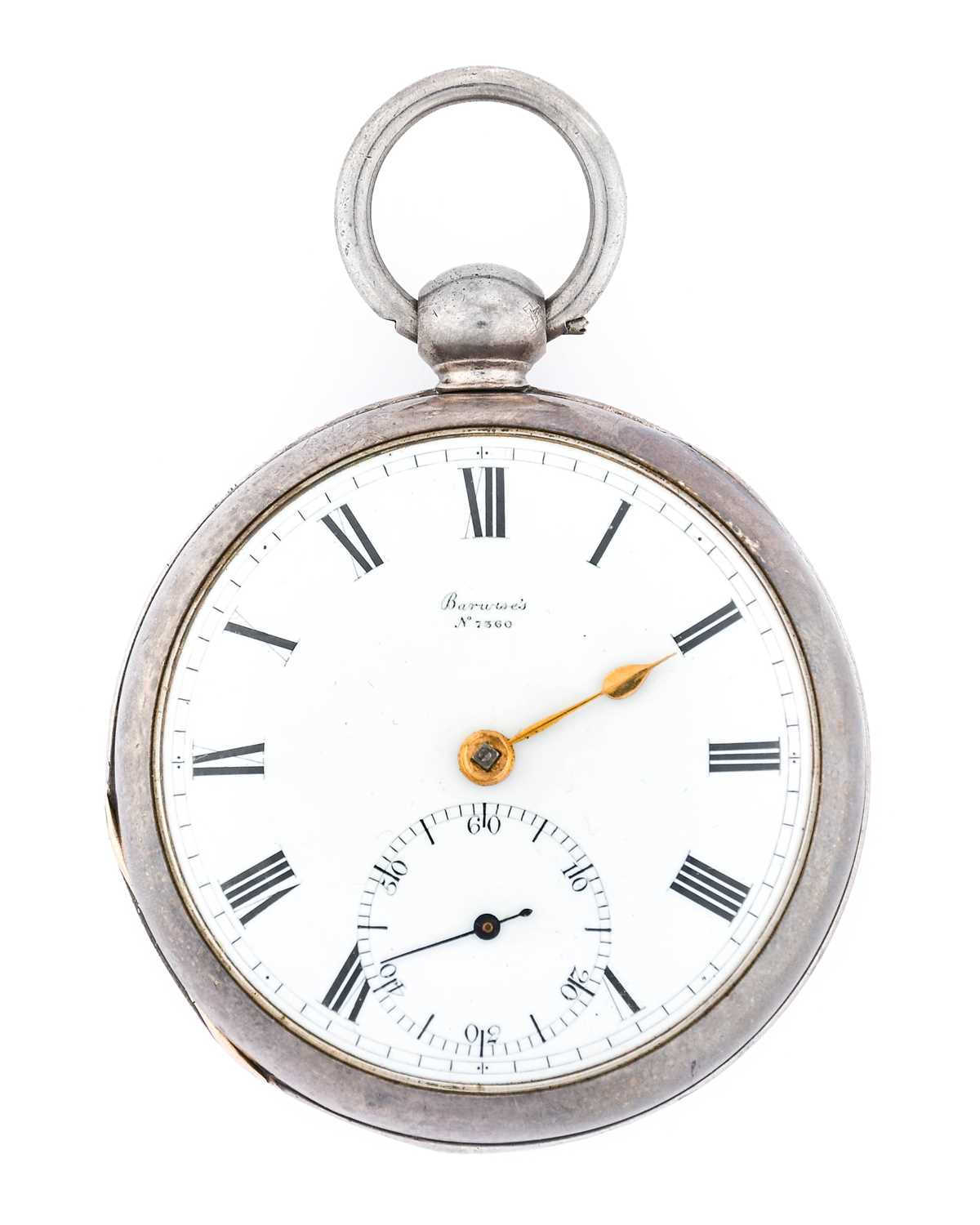 Lot 2375 - Barwise: A Silver Lever Pocket Watch, signed...