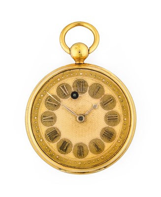 Lot 2341 - Litherland Davis & Co: An 18 Carat Gold Open...