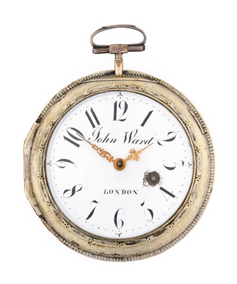 Lot 2370 - Ward: A Consular Cased Verge Pocket Watch,...