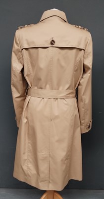 Lot 1043 - Jaeger Ladies Tan Canvas Trench Coat with...