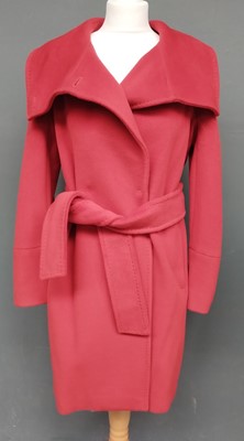 Lot Marella Red Wool and Cashmere Coat, three...