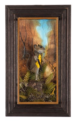 Lot 262 - Taxidermy: Anthropomorphic Game Keeper Mouse,...