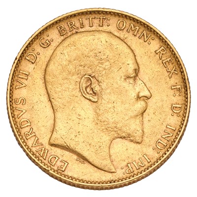 Lot 212 - Edward VII, Sovereign 1904P, Perth Mint; very...