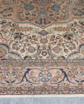 Lot 1267 - Kayseri Carpet, the ivory field of vines...