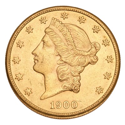 Lot 327 - USA, 'Double Eagle' $20 1900S, San Fransico...