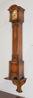 Lot 1295 - A Small Longcase Clock, with wall bracket,...