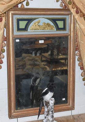 Lot 1347 - A Gilt Framed Mirror, the bevelled mercury...