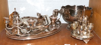 Lot 59 - A Collection of Assorted Silver Plate,...