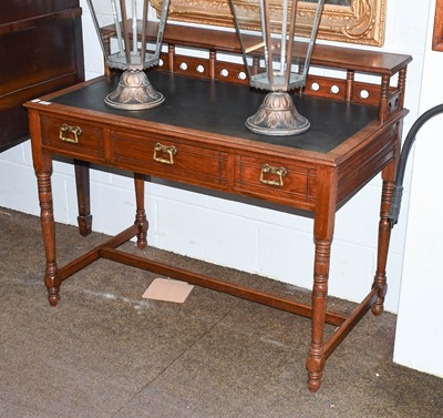 Lot 1199 - A Late 19th century Mahogany Writing...