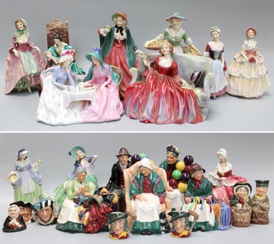 Lot 247 - Various Royal Doulton Ladies and Figures,...