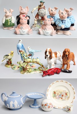 Lot 236 - 20th Century Ceramics, including Radnor 'Rob...