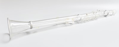 Lot 172 - An Apprentice Piece Glass Clarinet