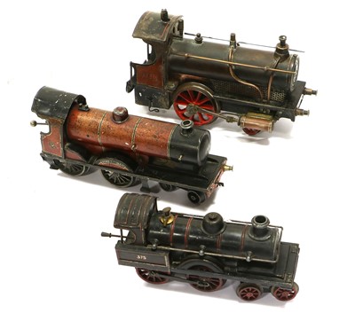 Lot 3381 - Bing Gauge I Live Steam Stork Leg Locomotive 2631