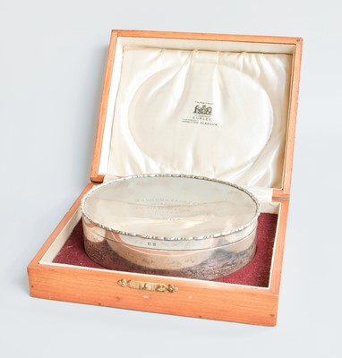 Lot 23 - An Edward VII Cased Silver Box, by Deakin and...