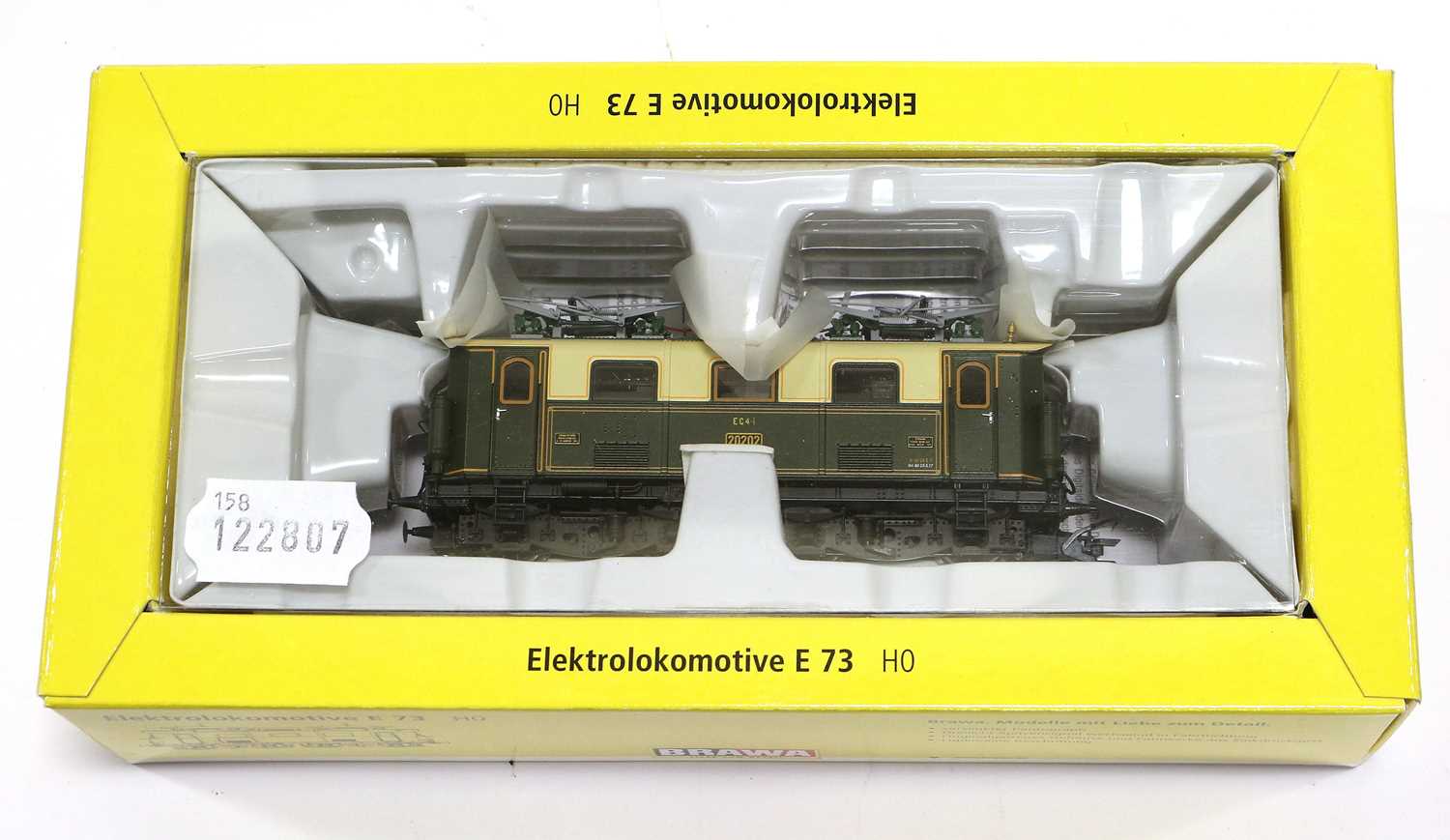 Brawa 43054 H0 Elektrische locomotief EG 1 '20202' van de K.Bay.Sts.S.B Brawa 43054 H0 Elektrische locomotief EG 1 '20202' van de K.Bay.Sts.S.B