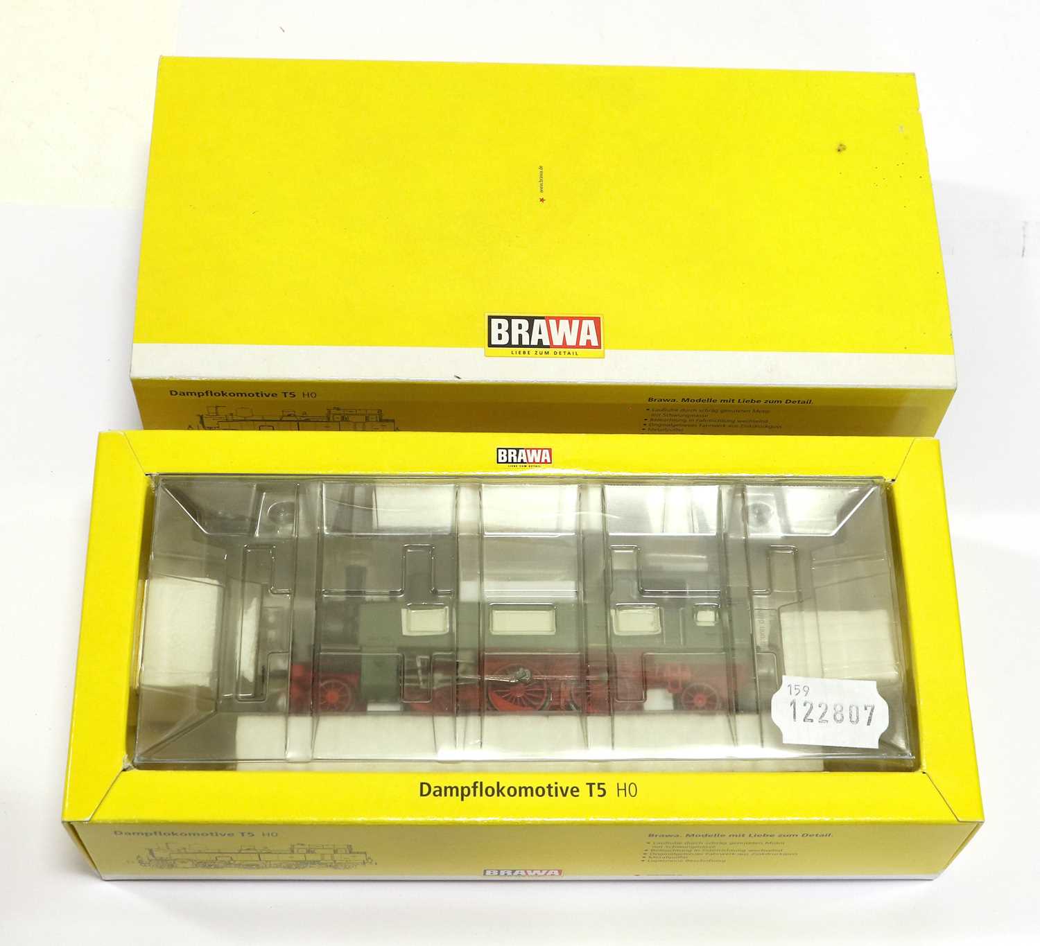 Lot 3229 - Brawa HO Gauge 40002 2-6-2T K W St E 1203