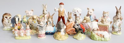 Lot 243 - Beswick Beatrix Potter Figures, Royal Albert...