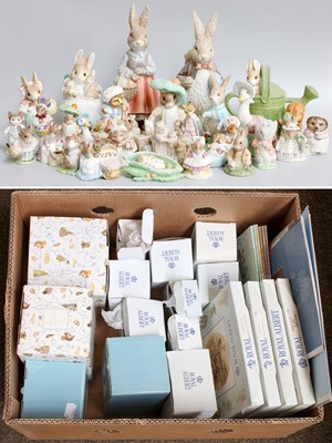 Lot 238 - Beswick Beatrix Potter Figures, with BP-3...