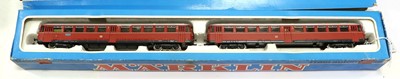 Lot 3282 - Marklin HO Gauge 8376 Two Car Railcar