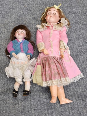 Lot 1095 - Max Handwerck Bisque Socket Head Doll, with...