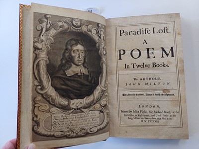 Lot 64 - Milton (John). Paradise Lost. A Poem in Twelve...