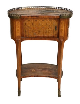 Lot 250 - A Late 19th Century French Tulipwood and...