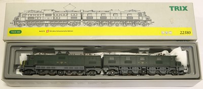 Lot 3360 - Trix HO Gauge 22580 Articulated 1-B-1-B-1+1-B-1-B-1 Ae8/14 Locomotive