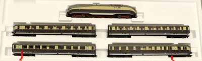 Lot 3351 - Trix HO Gauge 21245 Henschel-Wegmann Train Set