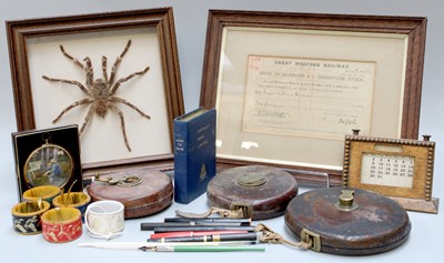 Lot 218 - Assorted Collectables, including a framed...