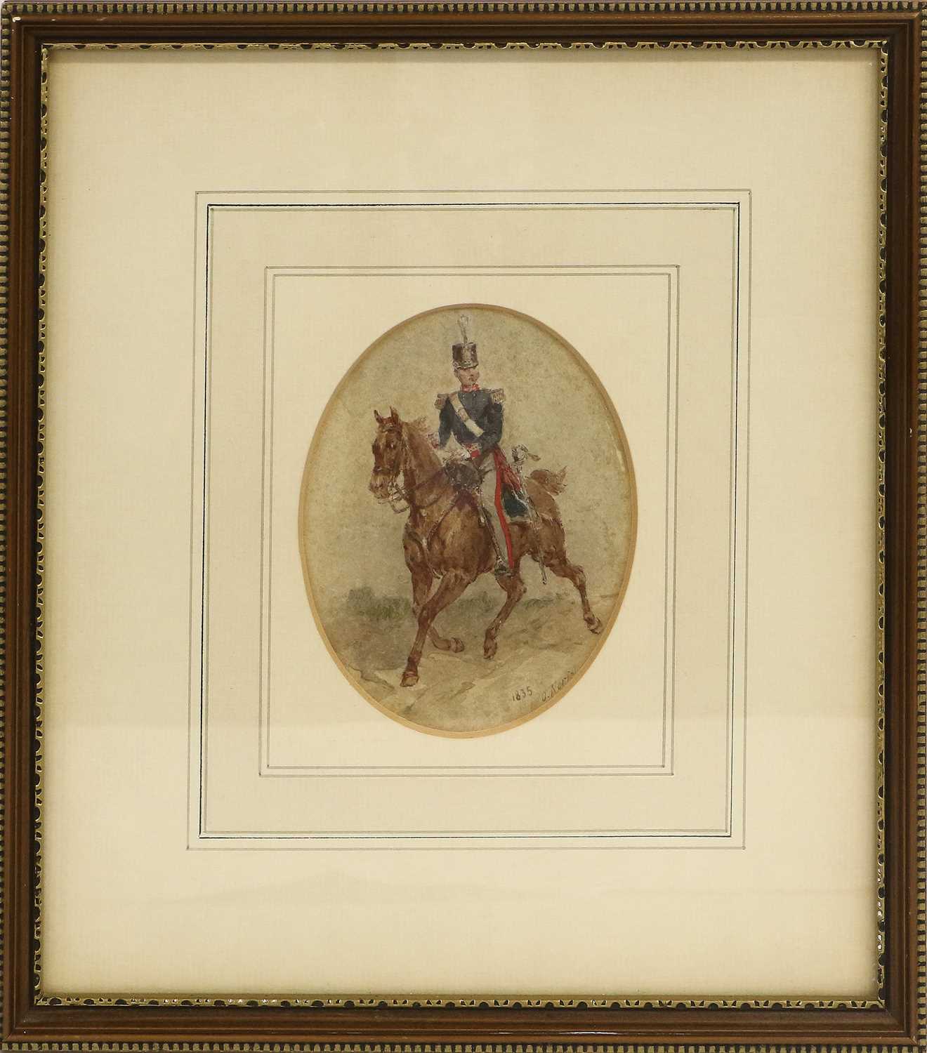 Lot 148 - Orlando Norie Portrait Study of a Royal...