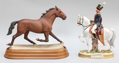 Lot 221 - A Beswick Model of a Racehorse, 'Cardy'"the...