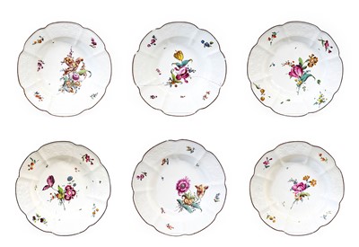 Lot 115 - A Set of Four Hoechst Porcelain Dishes, circa...