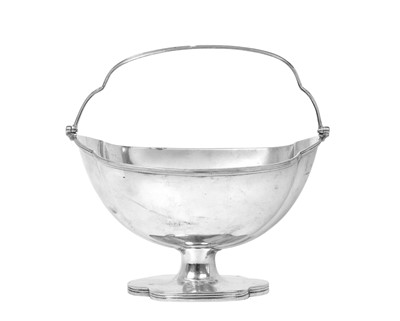 Lot 2211 - A George III Silver Sugar-Basket