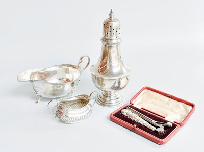 Lot 43 - A Collection of Assorted Silver, comprising a...