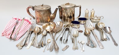 Lot 51 - A Collection of Assorted Silver and Silver...