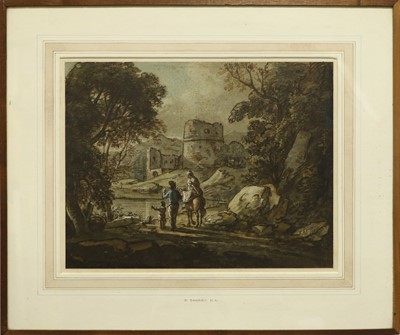 Lot 1024 - Paul Sandby RA (1725-1809) "A Classical...