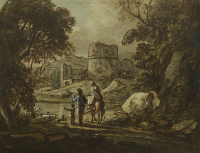 Lot 1024 - Paul Sandby RA (1725-1809) "A Classical...