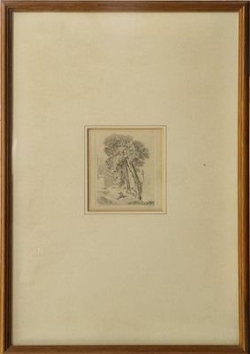 Lot 527 - John Sell Cotman (1782-1942) Study of a ruined...