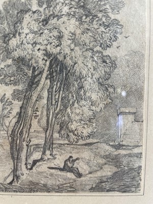Lot 527 - John Sell Cotman (1782-1942) Study of a ruined...