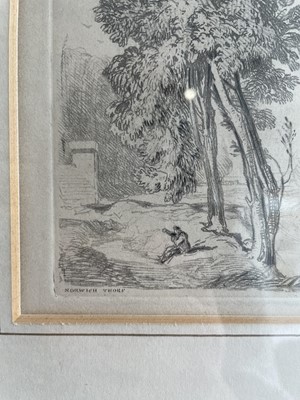 Lot 527 - John Sell Cotman (1782-1942) Study of a ruined...