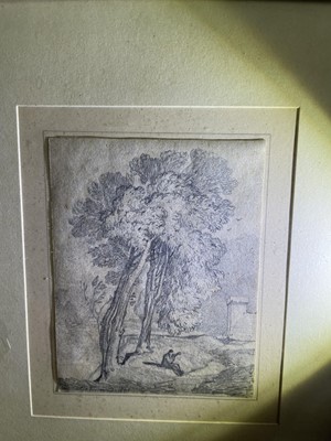 Lot 527 - John Sell Cotman (1782-1942) Study of a ruined...