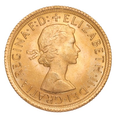 Lot 208 - Elizabeth II, Sovereign 1966; uncirculated...