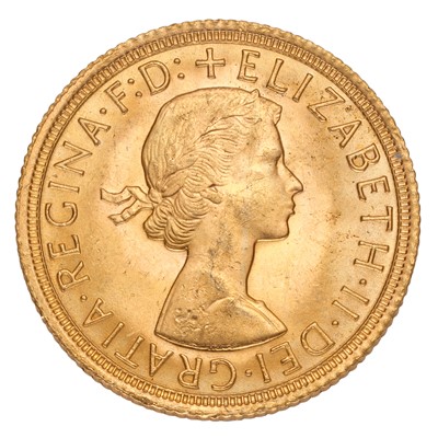 Lot 209 - Elizabeth II, Sovereign 1966; uncirculated...