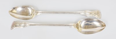 Lot 144 - A Pair of Victorian Silver Basting-Spoons, by...