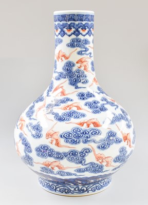 Lot 304 - A Chinese Porcelain Bottle Vase, Tongzhi reign...