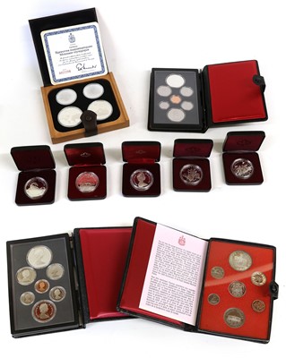 Lot 323 - Assorted Canadian Silver Dollars and Proof...