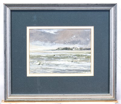 Lot 544 - William Selwyn (b.1933) Welsh "Low Tide,...