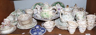 Lot 187 - Three Rockingham Porcelain Part Tea Sets,...
