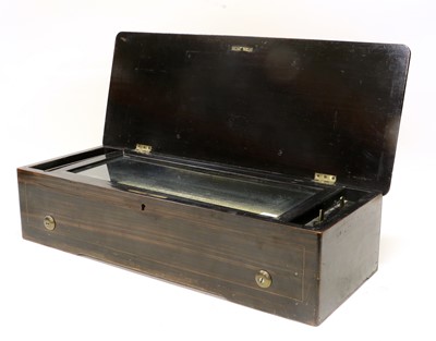 Lot 107 - A Musical Box Playing Twelve Airs, By Paillard Vaucher Et Fils